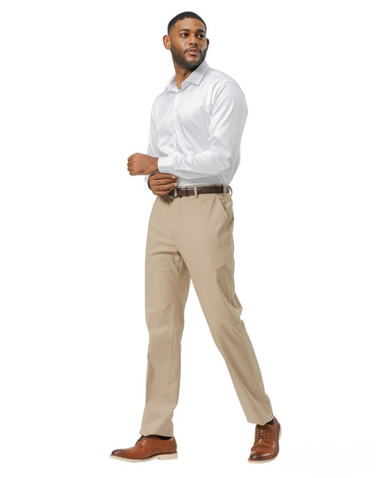Stacy Adams Solid Dress Pants