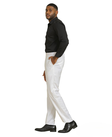 Stacy Adams Solid Dress Pants