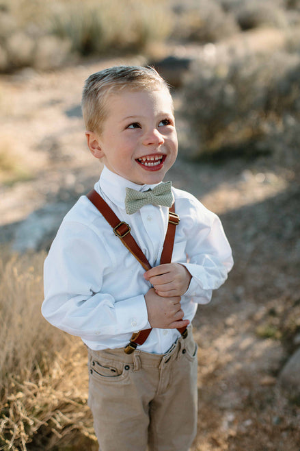 Sage - Bow Tie for Boys