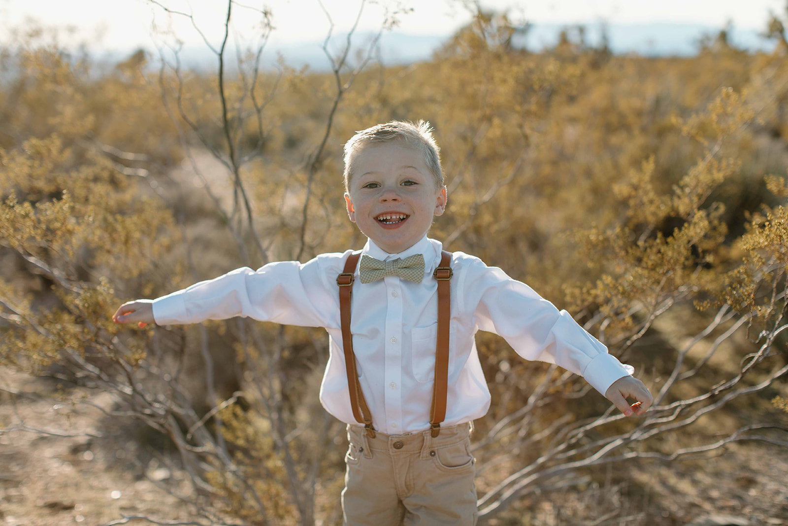 Sage - Bow Tie for Boys