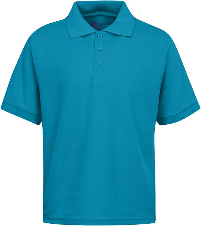 Boy's Short Sleeve Pique Polo Shirt