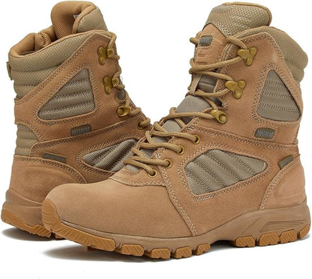 MAG STORM 8" Desert Military Tactical Boot SZ WP