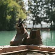 SOFT TOE RAINER TOBACCO BOOT