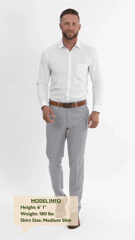 Tough Apparel Dress Shirt - White