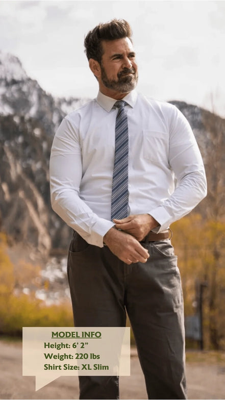 Tough Apparel Dress Shirt - White