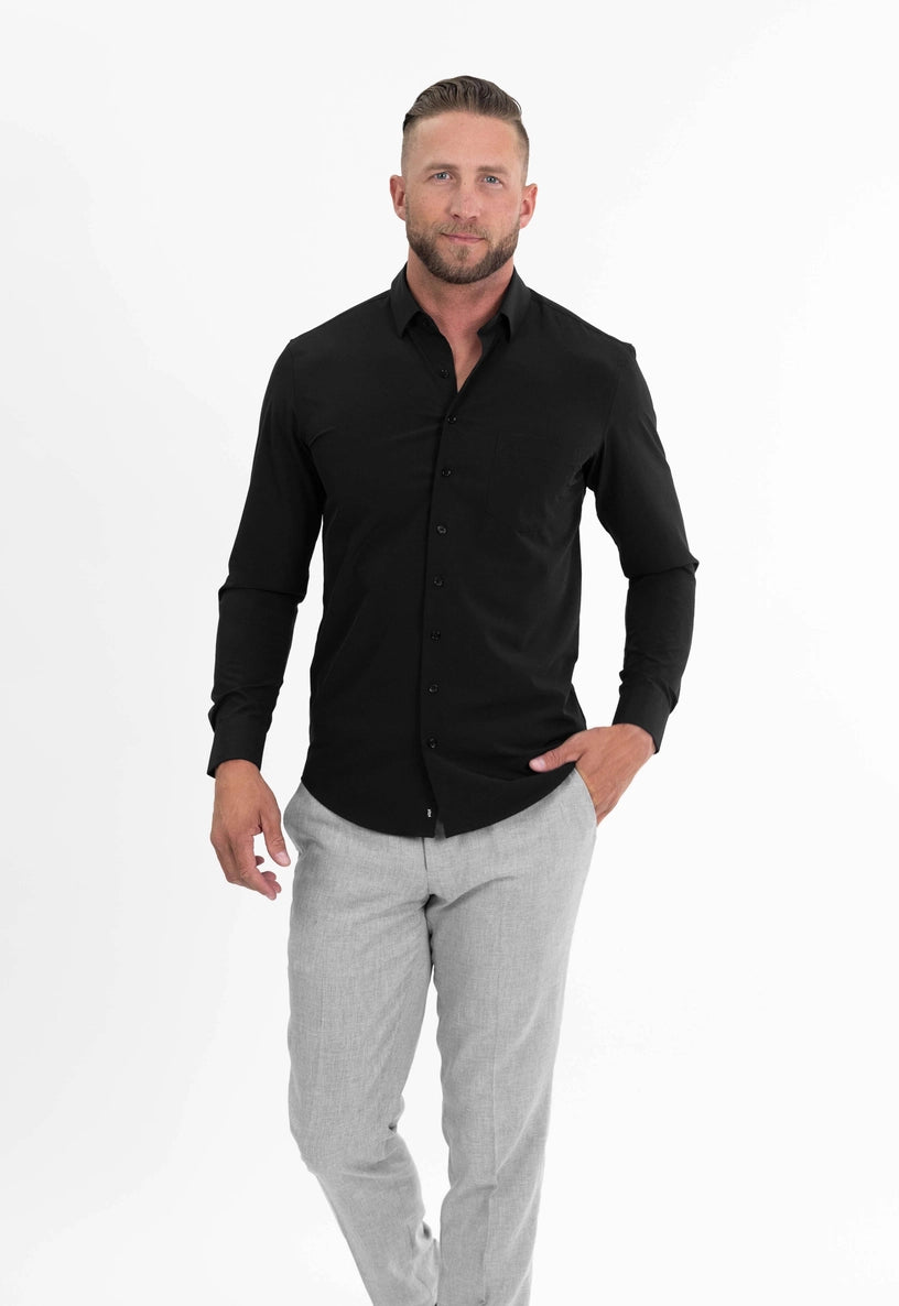 Tough Apparel Dress Shirt - Black