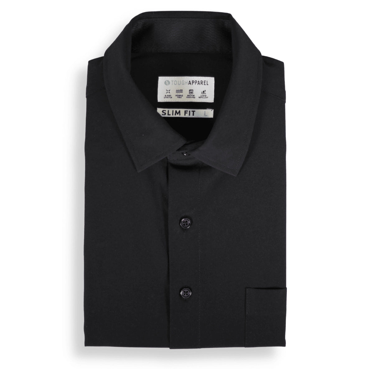 Tough Apparel Dress Shirt - Black