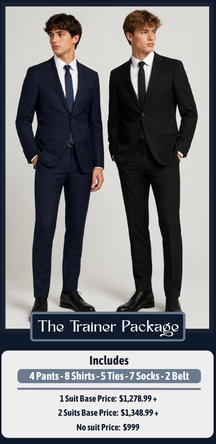 Missionary Package - Trainer - 1 Suit