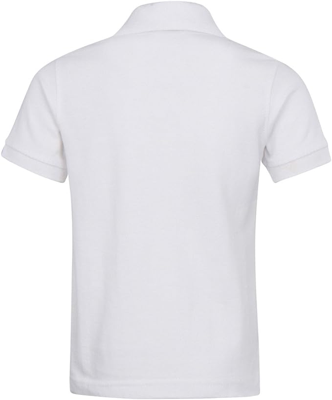 Boy's Short Sleeve Pique Polo Shirt
