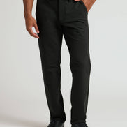 Black Straight Chino Pants 2.0
