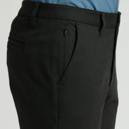 Black Straight Chino Pants 2.0
