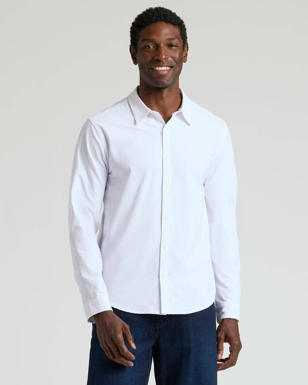White Classic Stretch Oxford 2.0