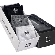 Premium Bamboo Rayon Quarter High Crew Socks