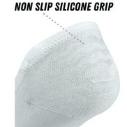 Bamboo Sports Super Low Cut No Show Bamboo Rayon Socks- Breathable, Moisture Wicking, Odor Eliminating, 4 Pair