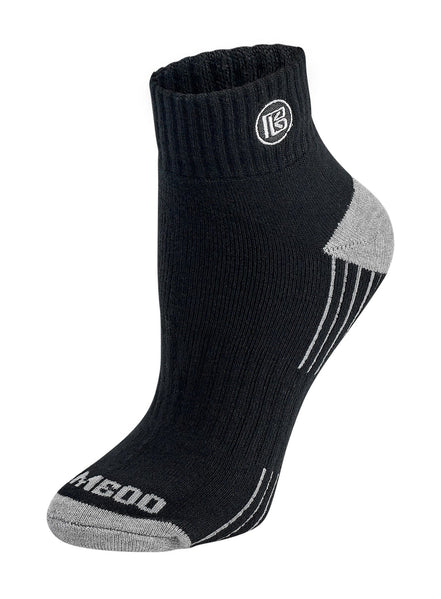 Premium Bamboo Rayon Quarter High Crew Socks