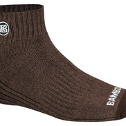 Premium Bamboo Rayon Quarter High Crew Socks