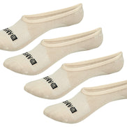 Bamboo Sports Super Low Cut No Show Bamboo Rayon Socks- Breathable, Moisture Wicking, Odor Eliminating, 4 Pair