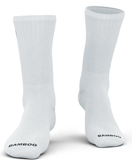 Premium Bamboo Rayon Crew Socks