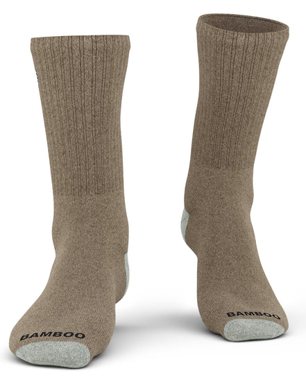 Premium Bamboo Rayon Crew Socks
