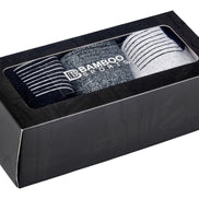 Premium Bamboo Rayon Quarter High Crew Socks