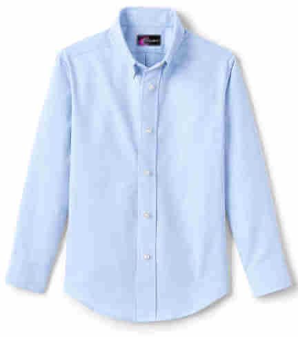 Boy's Long Sleeve Oxford Shirt