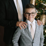 Champagne Men's Tie
