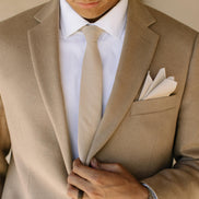 Champagne Pocket Square