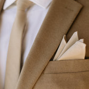 Champagne Men's Tie