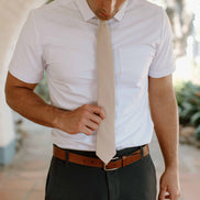 Champagne Men's Tie
