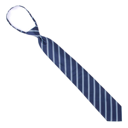 Microfiber Zipper Pre-Tied Neckties