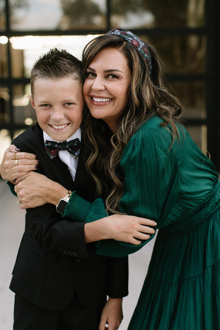 Dashing Floral - Boys Bow Tie