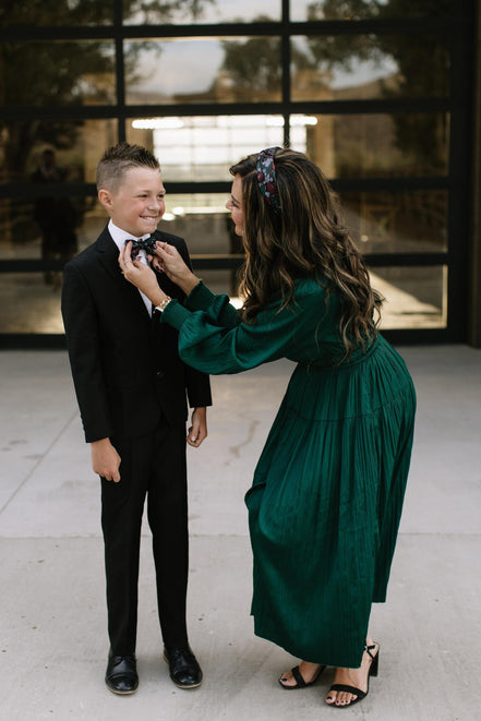 Dashing Floral - Boys Bow Tie