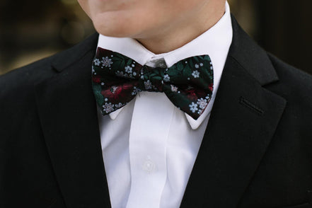 Dashing Floral - Boys Bow Tie