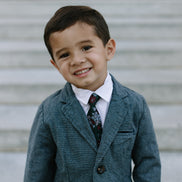 Dashing Floral Boys Tie