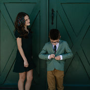 Dashing Floral Boys Tie