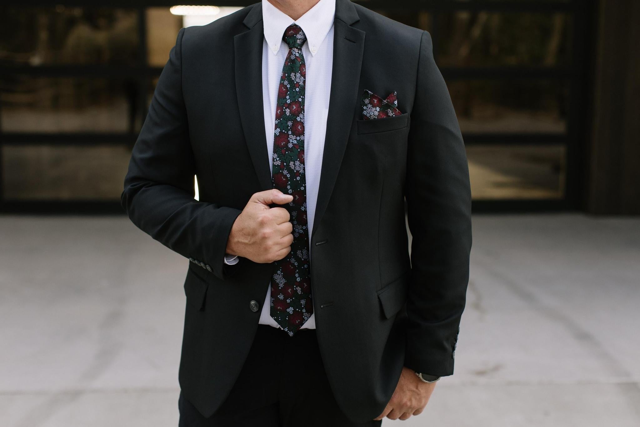 Dashing Floral - Pocket Square