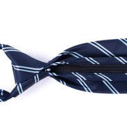 Microfiber Zipper Pre-Tied Neckties
