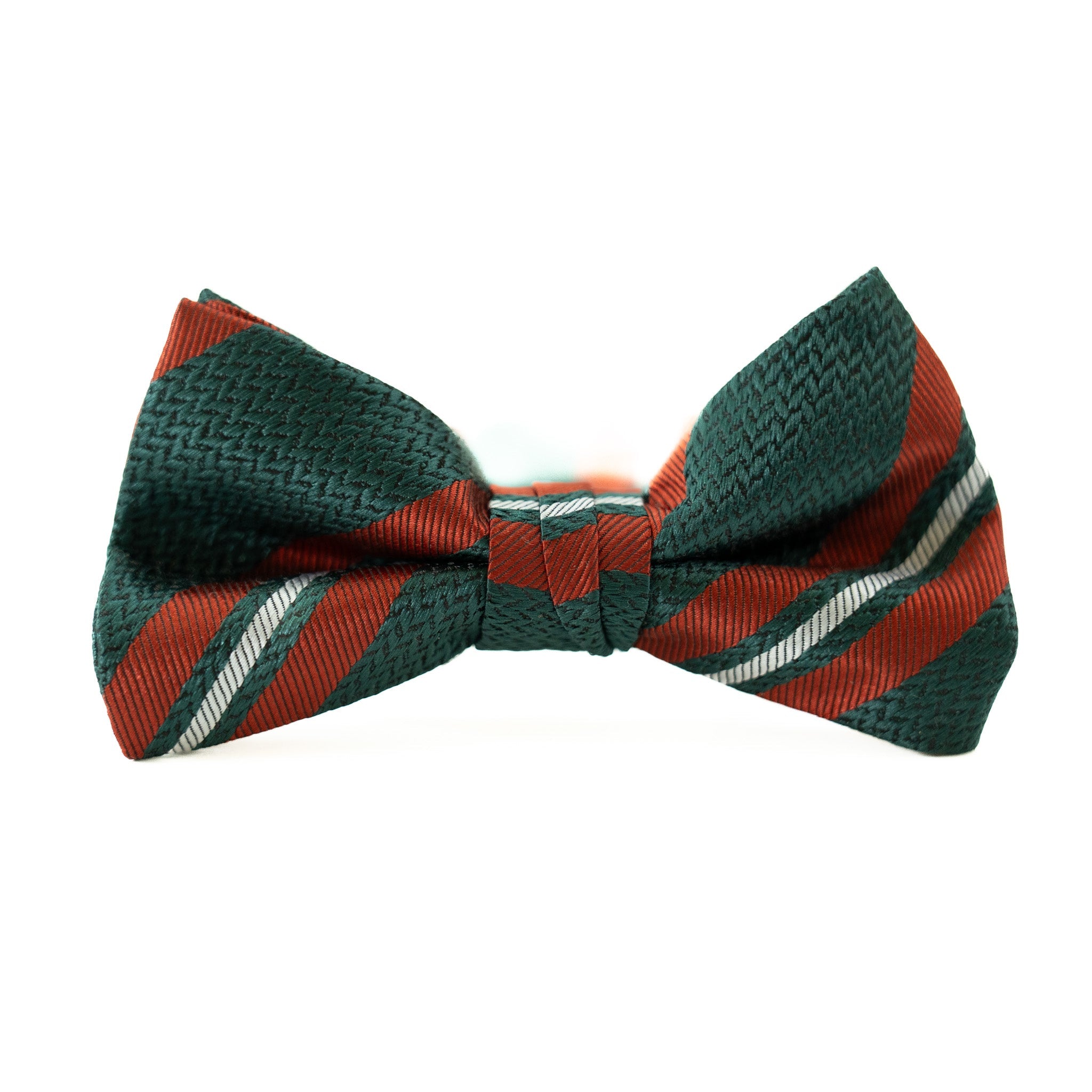 Ebenezer Stripe - Boys Bow Tie
