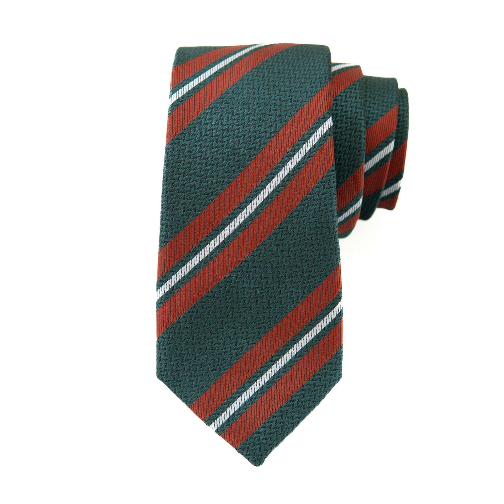 Ebenezer Stripe - Men's Tie