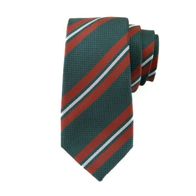 Ebenezer Stripe - Men's Tie