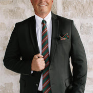 Ebenezer Stripe - Men's Tie