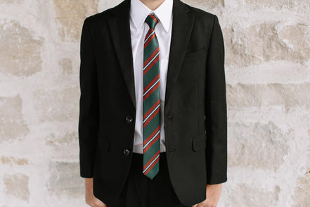Ebenezer Stripe - Boys Tie