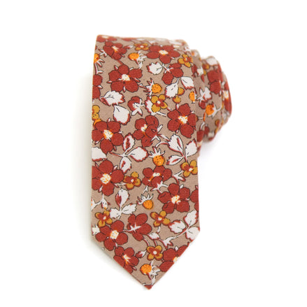 Fall Floral Men's Tie