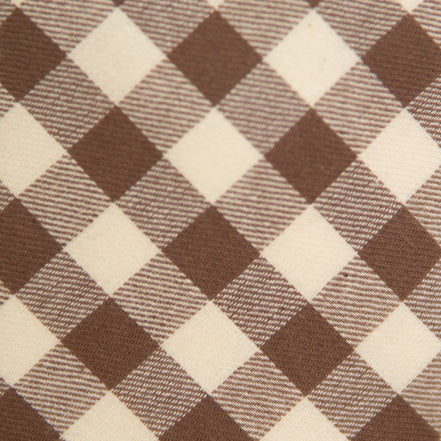 Fawn Gingham Men's Tie