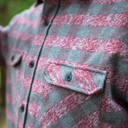 Grand Flannel, Burgundy