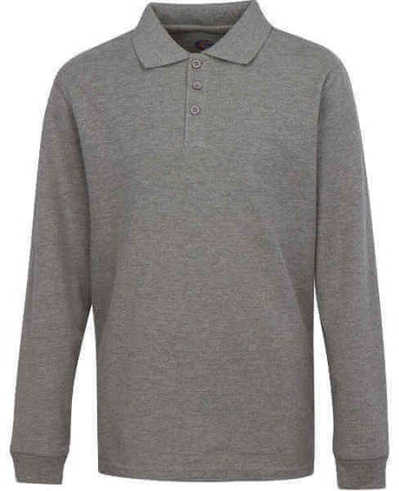 Men's Long Sleeve Pique Polo Shirt