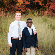 Sea Foam Boys Tie