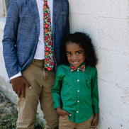 Jolly Floral Boys Tie