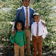 Jolly Floral Boys Tie