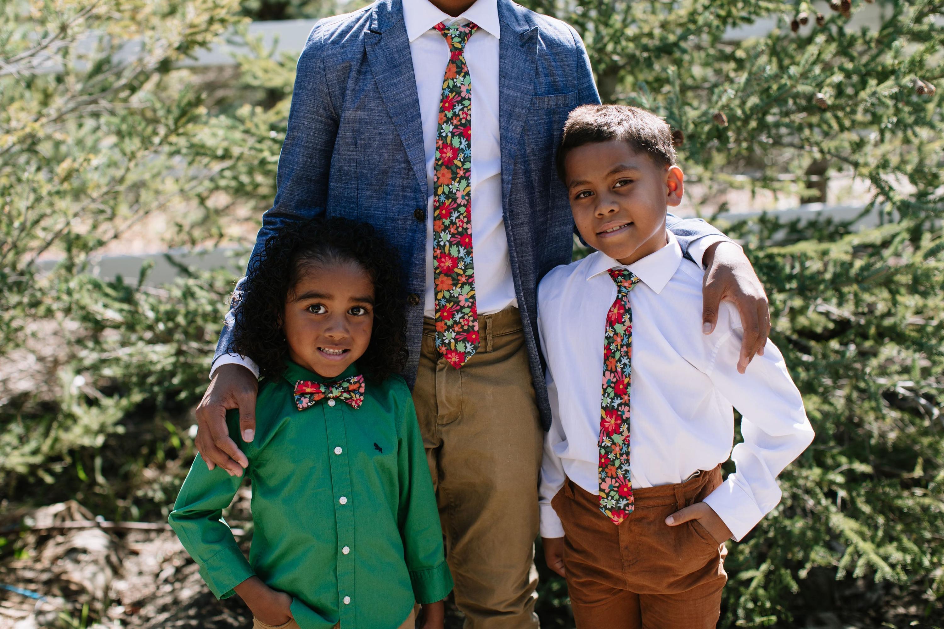Jolly Floral Boys Tie